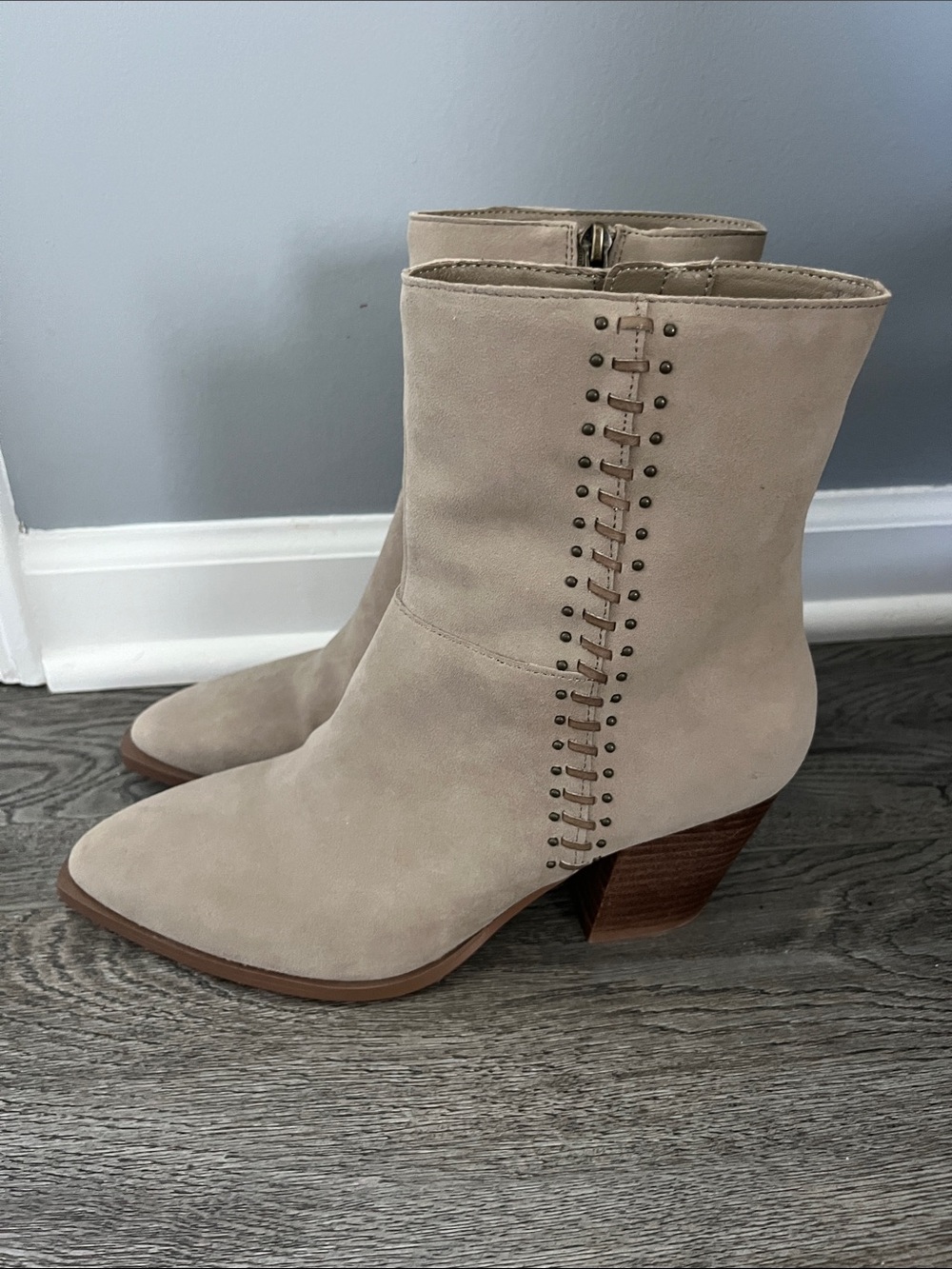 Lucky Brand Tan Booties